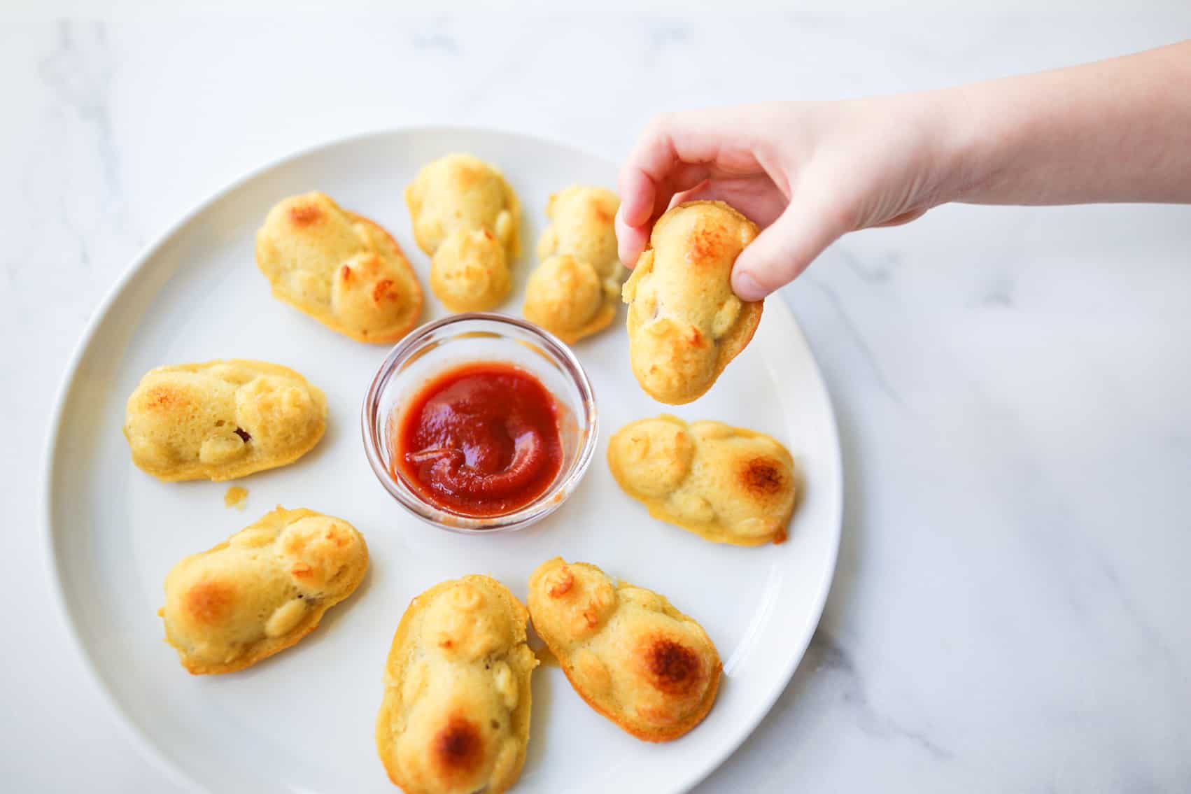 Paleo Piggie Corn Dogs