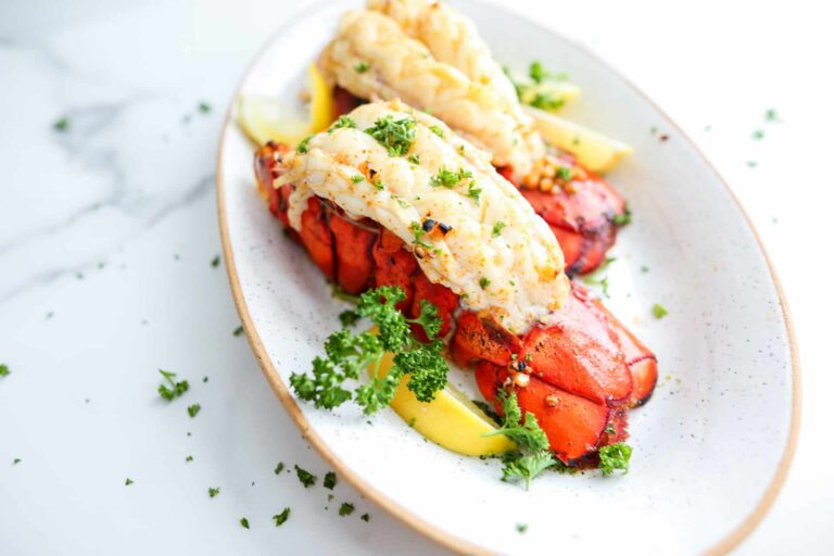 Steamed Lobster Tail - Drive Me Hungry