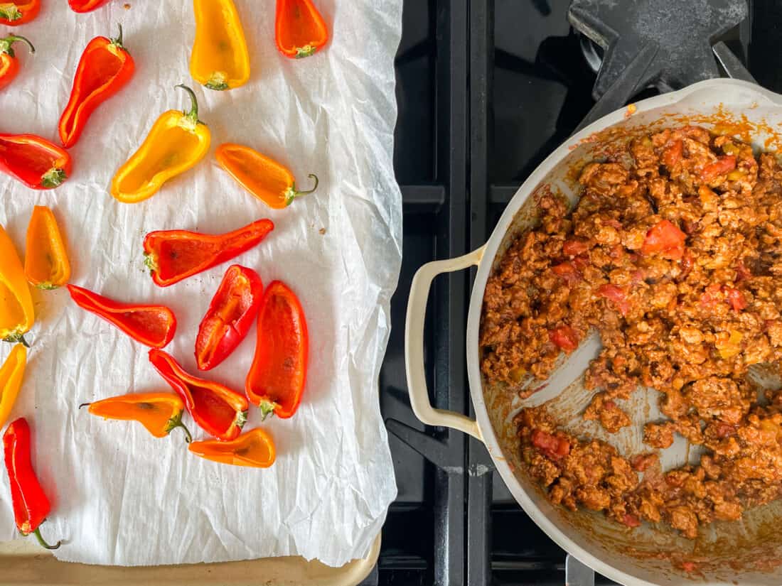 stuffed pepper ingredients