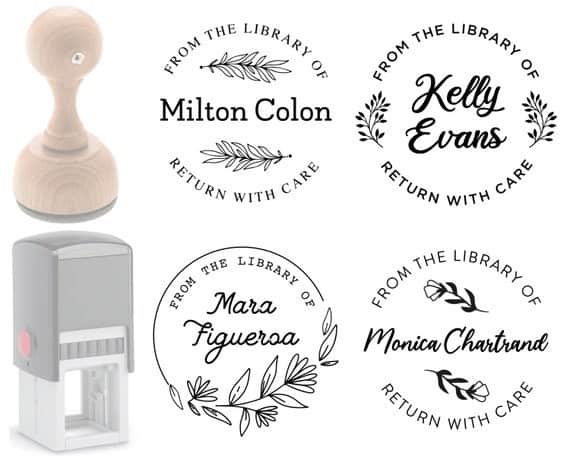 Personalized name stamps